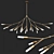 Nature-inspired Branch Chandelier 3D model small image 1