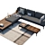 Grid Lounge: Spacious and Stylish 3D model small image 2
