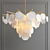 Elegant Iron Nimbus Chandelier 3D model small image 1