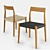 GREAT DANE Moller: Danish Design Chair 3D model small image 1