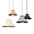 Minimal Metal Pendant Lamp 3D model small image 1