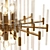 Elegant Quebec Chandelier 3D model small image 2