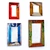 Title: Reclaimed Boatwood Mirror 3D model small image 1