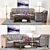 Elegant Modern Edmond Sofa 3D model small image 1