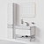Ideal Standard Tonic II 80 - Stylish Lacquered Vanity Unit 3D model small image 3