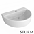 STURM Lot Wall-Mounted Sink 3D model small image 1