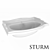 STURM Prima Hanging Sink 710x550x300 3D model small image 1