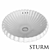 STURM Shell Built-in Washbasin 3D model small image 1