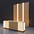 Modern Reception Desk: 3400mm Width 3D model small image 2