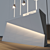 Modern Loft Reception Desk 3D model small image 3