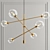 Elegant Bensley Antique Chandelier 3D model small image 1