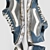 Vans Grunge Mid Poly Shoes 3D model small image 2