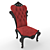 Elegant Comfort - Ambiance Chair 3D model small image 2