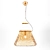 Carlo Nason Pendant - Italian Glass & Brass Lighting 3D model small image 1