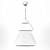 Carlo Nason Pendant - Italian Glass & Brass Lighting 3D model small image 3