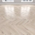 Parquet Oak Light: Herringbone, Linear, Chevron 3D model small image 2