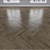 Versatile Parquet Oak Flooring 3D model small image 2