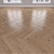  Oak Parquet: Herringbone, Linear, Chevron 3D model small image 2