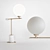 Elegant Bianca Table Lamp 3D model small image 1
