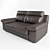 Caliaitalia Taylor: Contemporary Classic Sofa Comfort 3D model small image 1