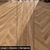 Pure Oak Parquet - Vray Finish 3D model small image 1