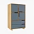 Modu-licious 6: Sleek Chest of Drawers 3D model small image 2