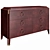 Elegant Venetian Chest of Drawers 3D model small image 1