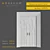 RODECOR Lalique: Elegant Door Decoration 3D model small image 1