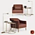 Morgan Slope Arm Chair: Elegant and Comfortable 3D model small image 1