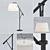 Nolan Loft: Modern Floor Lamp 3D model small image 2