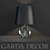 Crystal Desk Lamp: Garda Decor 3D model small image 1