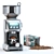 Breville Grinder & Starbucks Packaging: High-Quality Coffee Kit 3D model small image 1