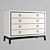 Elegant Asmara White Chest 3D model small image 1