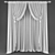 Elegant Classic Style Curtains 3D model small image 2