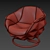  Futuristic Atom Chair | Andrew Martin Furniture 3D model small image 2