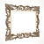 Minimalist Metal Mirror Frame 3D model small image 3