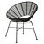 Rattan Barbados Chair 3D model small image 3