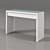 Sleek IKEA Malm Vanity: Organize in Style 3D model small image 1