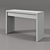 Sleek IKEA Malm Vanity: Organize in Style 3D model small image 2