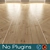 Vintage Oak Wood Flooring 3D model small image 1