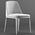 Poliform Grace Leather Chair - Timeless Elegance for Your Space 3D model small image 3