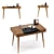 Stay Happy Writing Desk 3D model small image 1