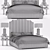 Elegant Holborn Headboard: Luxurious Bedroom Upgrade 3D model small image 3