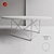 Sleek LC15 Conference Table 3D model small image 2