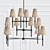 Luxury Ventana Chandelier 3D model small image 1