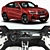 High-quality BMW X4 3D Model with Detailed Interior 3D model small image 4