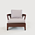 Eleganza Incarnata: Minotti Virginia Armchair 3D model small image 2