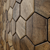 Title: Eco Hex Wooden Wall Tiles 3D model small image 3