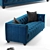 Paxton Sofa: Timeless Elegance by Bernhardt 3D model small image 2
