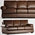 Foster Sofa: Classic Elegance & Comfort 3D model small image 1